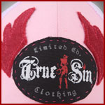 Women's True Sin Logo Angel Wings Trucker Hat