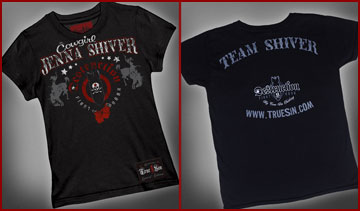 Destruction Fight Gear "Cowgirl" Jenna Shiver Official Ring Tee