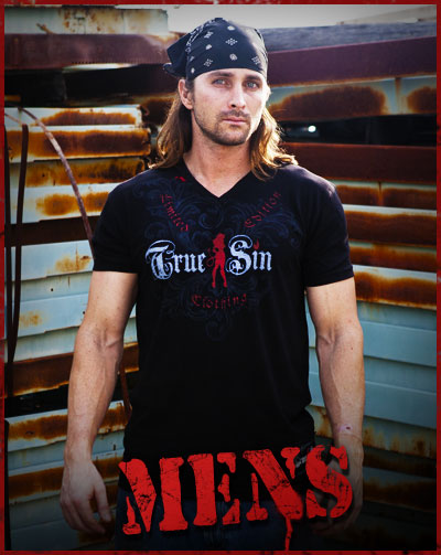 Men's clothing at TrueSin.com